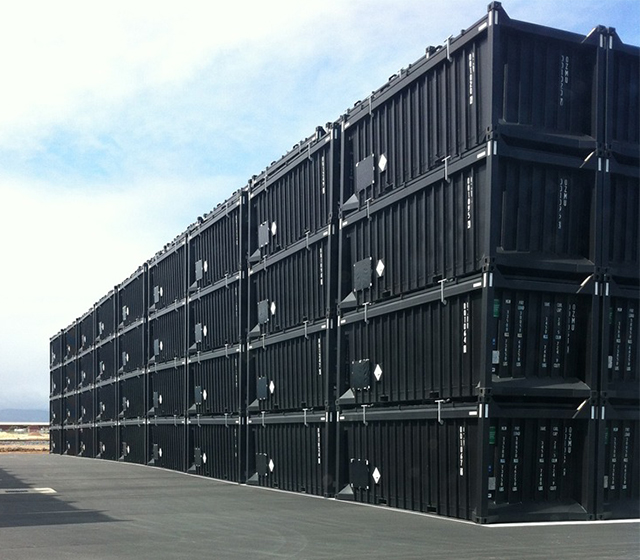 bulk material container