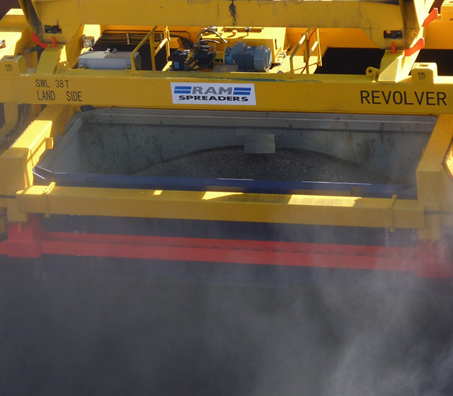 Dust Suppression Technology for Containerized Bulk Loading